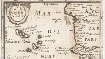 Historical Map of the Cape Verde Islands