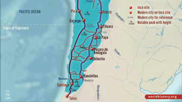 Complex Road System Inca The Inca Road System - World History Encyclopedia