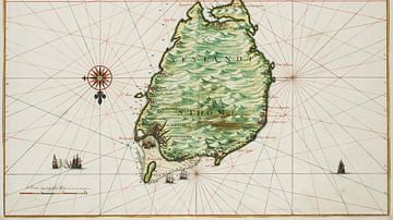 Historical Map of São Tomé