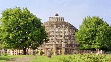 The 'Great Stupa' at Sanchi