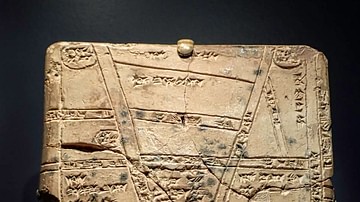 Babylonian Clay Map from Nippur