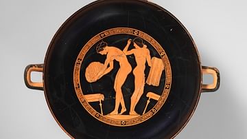 Kylix with Women Bathing