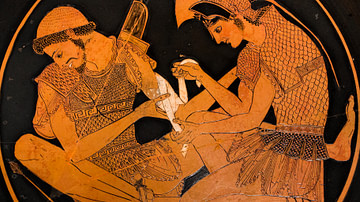 Achilles Tending to Patroclus
