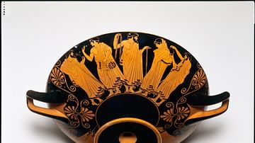 Kylix with Men Courting Youths