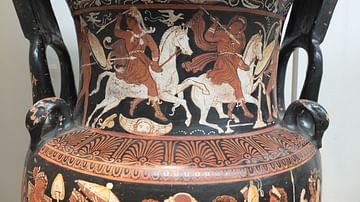 Krater with Amazons on Horseback