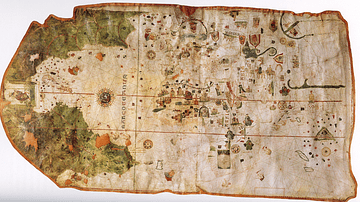 Map of the World by Juan de la Cosa