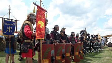 Reenactors of Legio V Alaudae