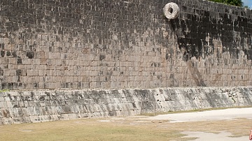 Ball Court Wall & Goal, Chichen Itza