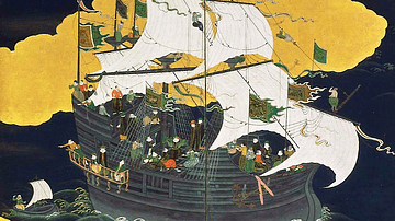 Portuguese Ship at Nagasaki