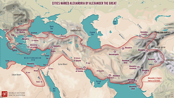 Cities Named Alexandria by Alexander the Great