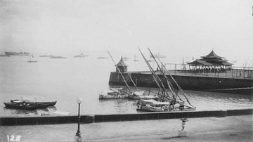 Bombay Harbour by Gertrude Bell