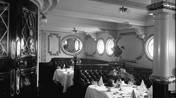 First-Class Dining Saloon, Empress of Ireland