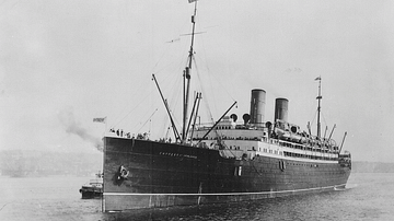 Empress of Ireland at Sea