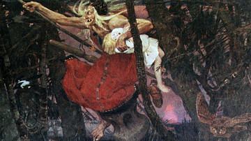 Baba Yaga by Vasnetsov