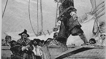 Walking the Plank by Howard Pyle