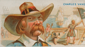 Charles Vane Cigarette Card