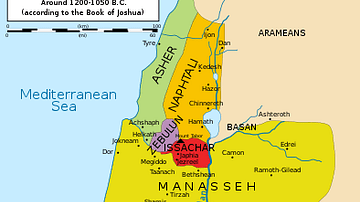 Territories Allotted to the Twelve Tribes of Israel