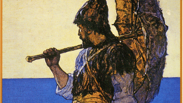 Robinson Crusoe by N.C. Wyeth