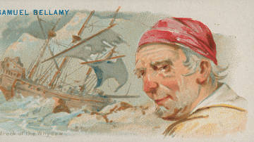 Samuel Bellamy Cigarette Card