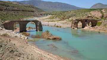 Sasanian Kavar Bridge, Iran