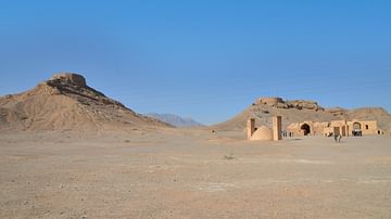 Zoroastrian Towers of Silence in Yazd