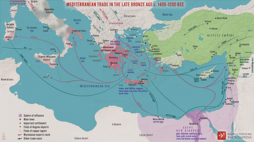 Map of the Mediterranean 218 BCE (Illustration) - World History Encyclopedia