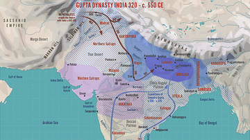 Gupta Dynasty India, 320 - c. 550 CE