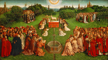 Adoration of the Mystic Lamb, Ghent Altarpiece