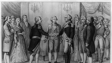 The First Meeting of Washington and Lafayette
