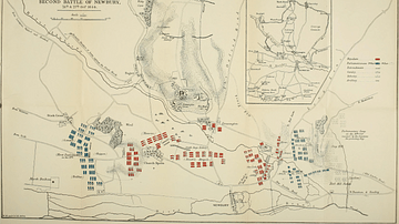 Troop Dispositions, Second Battle of Newbury