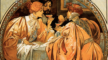 Heidsieck Champagne Poster by Mucha