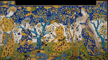 Azulejos persas de siete colores