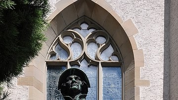 Statue of Zwingli in Zürich