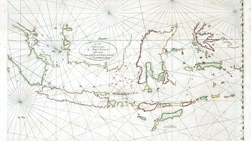 Chart of the Malay Archipelago and the Dutch Discoveries in Australia