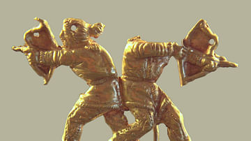 Scythians Shooting with Bows