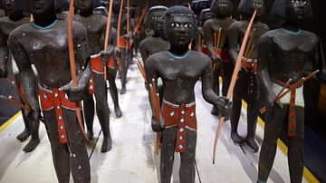 Model of Nubian Archers