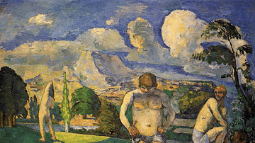 Bathers at Rest by Cézanne