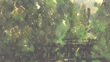 Bridge Across the Pond by Cézanne