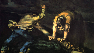 The Murder by Cézanne