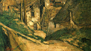 The House of the Hanged Man by Cézanne