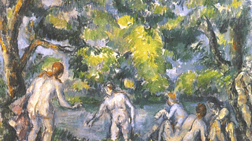 Bathers by Cézanne