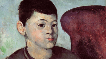 Portrait of the Artist's Son by Cézanne