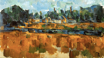 Riverbanks by Cézanne