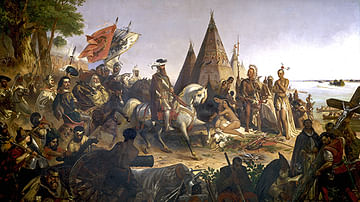 Discovery of the Mississippi by De Soto