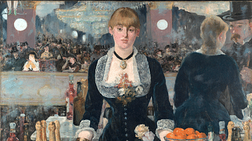Bar at the Folies-Bergère by Manet