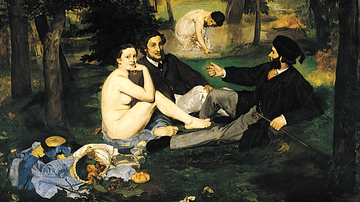 Lunch on the Grass by Manet