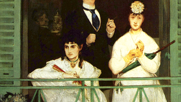 The Balcony by Manet