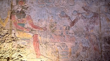 Ramesses II Offering to Khnum