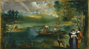 Fishing by Manet