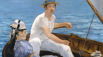 Boating by Manet